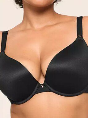 NEW Cacique Invisible Backsmoother Boost Plunge Bra 40D